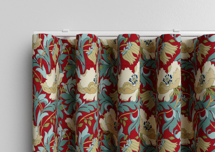 Art Deco, Cherry - Made to Measure Curtains - Image 13